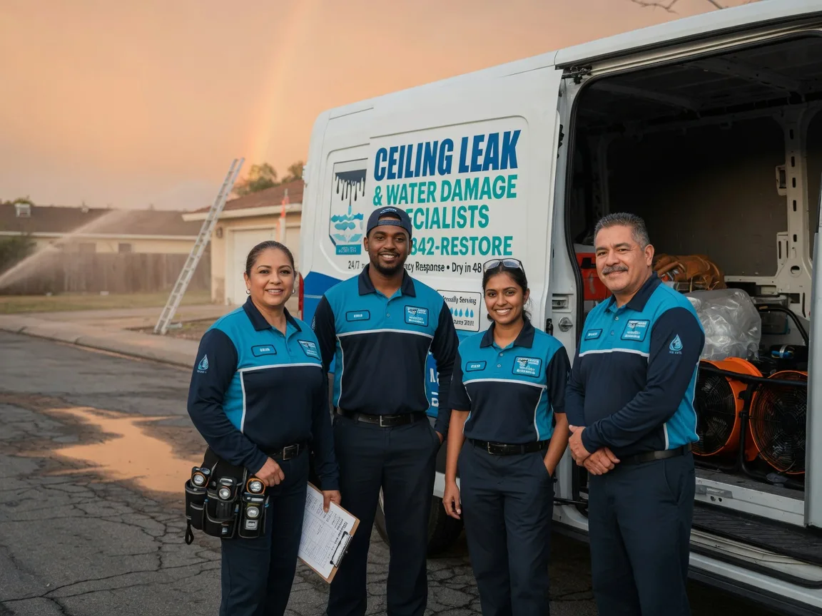 Ceiling Leak Cleanup company in Tatum, TX