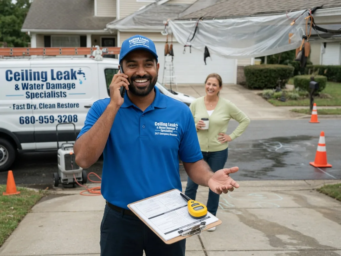 Ceiling Leak Cleanup Tatum, TX FAQs